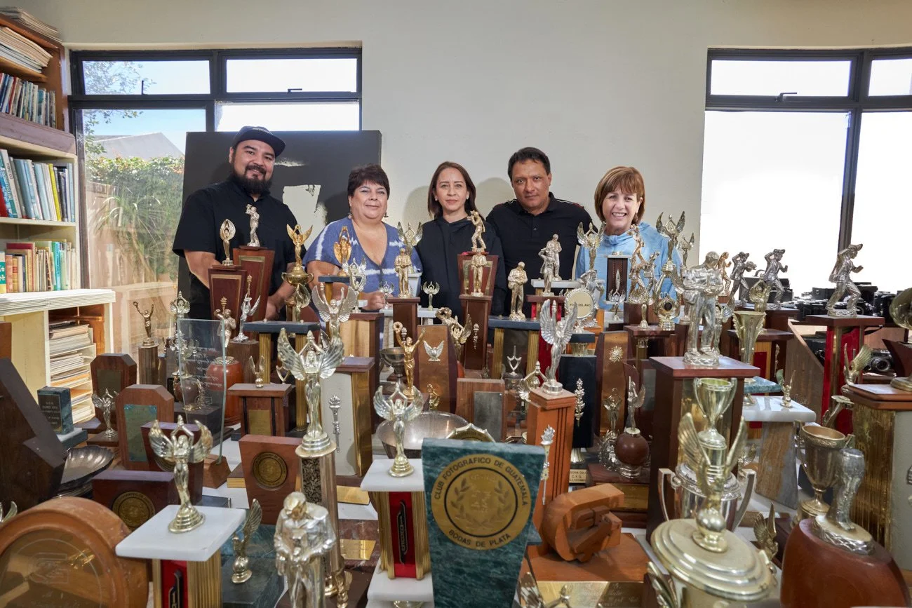 Lus Alberto López, Caludia Mata, Freddy Murphy, Lorena Murphy y María Elena Mata.
